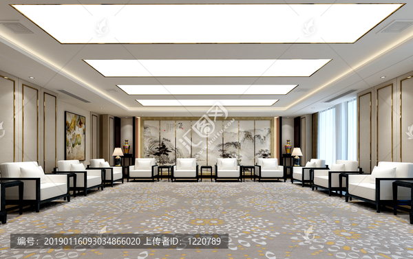 會議接待室效果圖