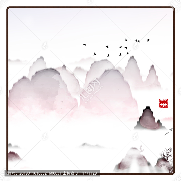 意境禪意裝飾抽象畫