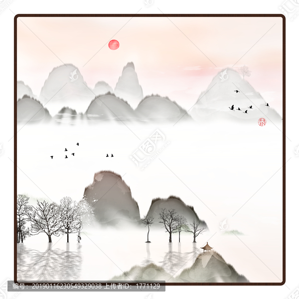 無框畫