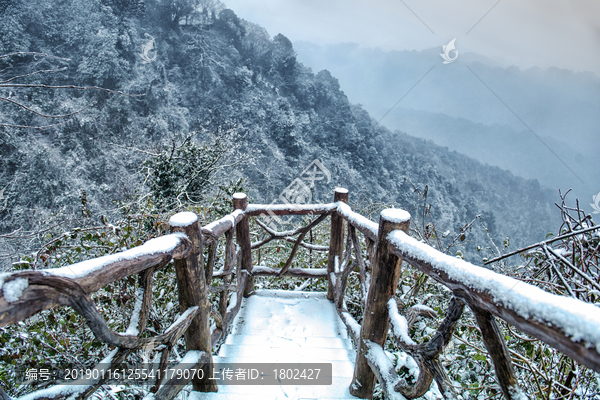 蒙顶山观景平台