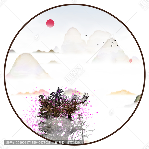 意境禪意裝飾抽象畫