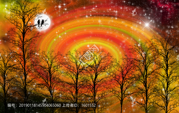 高清宇宙星空裝飾畫