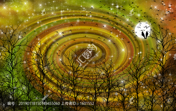 高清宇宙星空裝飾畫