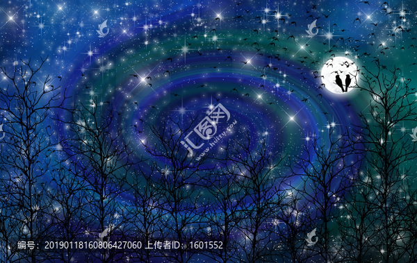 高清宇宙星空裝飾畫