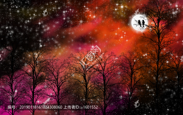高清宇宙星空裝飾畫