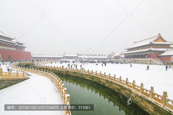 故宫雪景