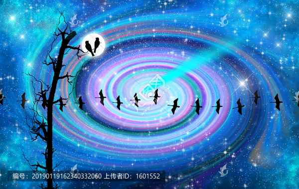 高清唯美絢麗的星空?qǐng)D