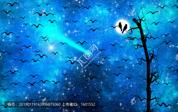 高清唯美絢麗的星空圖