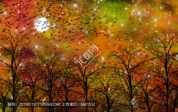 高清宇宙星空裝飾畫