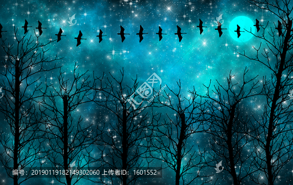 高清宇宙星空裝飾畫(huà)