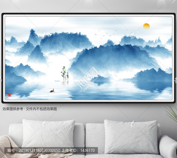客廳山水畫