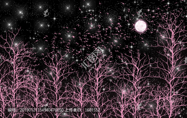 高清星空裝飾畫