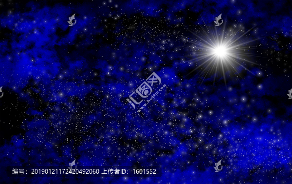 高清星空裝飾畫