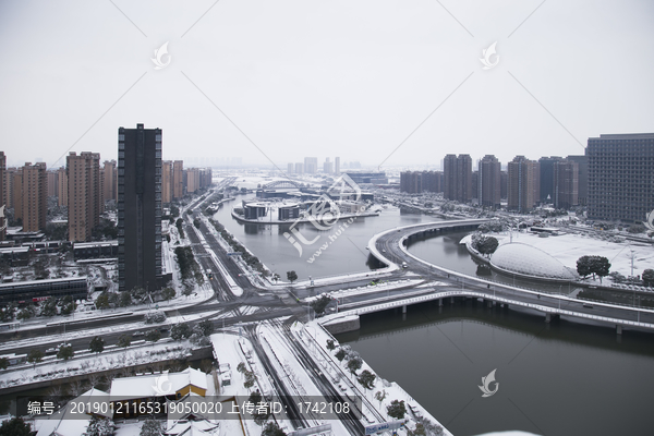 活力岛雪景