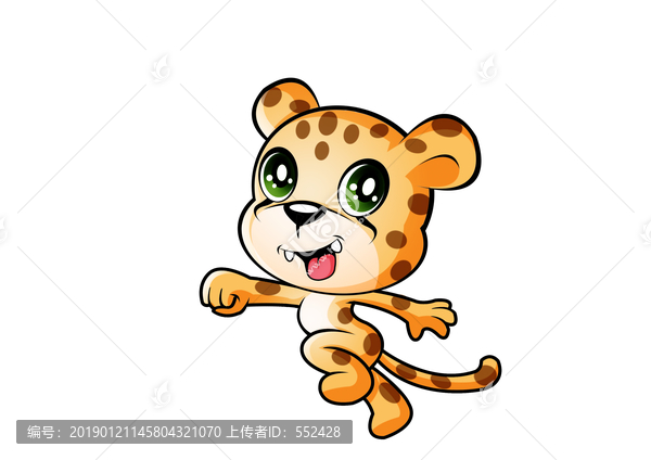 豹子卡通形象設(shè)計(jì)