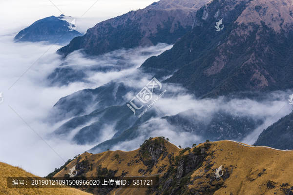 武功山红岩谷