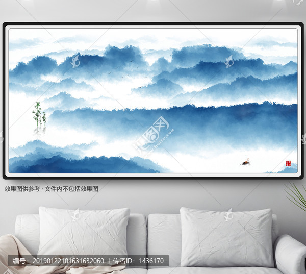 潑墨裝飾畫