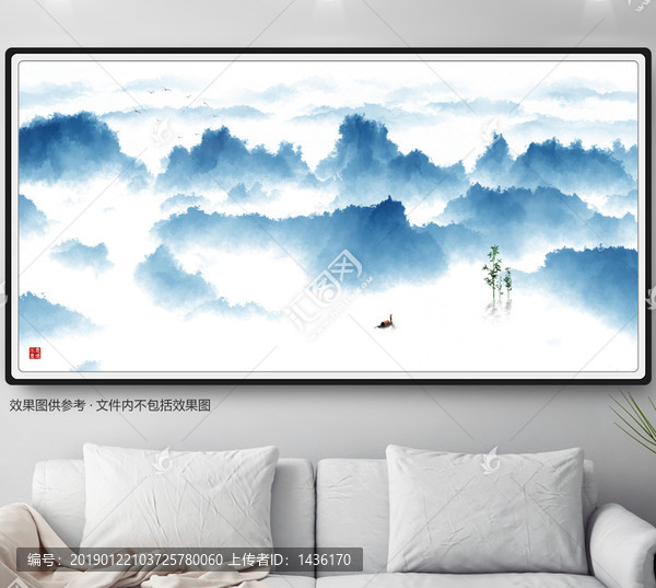 水墨裝飾畫