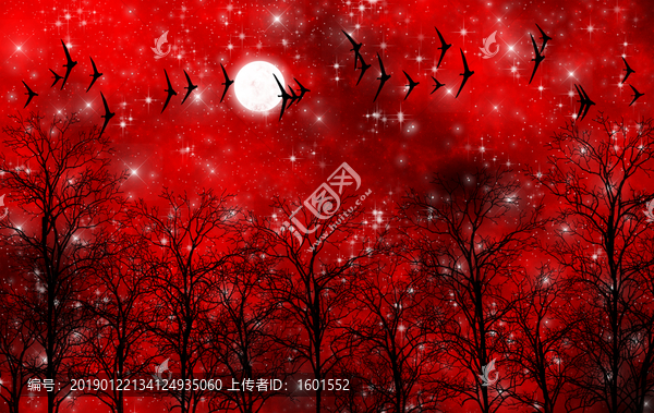 高清唯美的星空裝飾畫