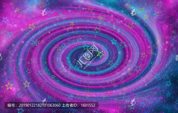 高清唯美星空壁紙裝飾畫