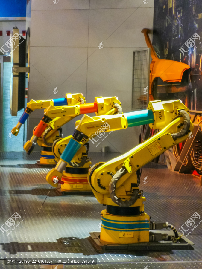 机械手,机器人生产线