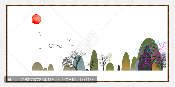 抽象畫(huà)彩墨肌理油畫(huà)