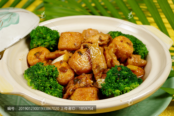 梅菜肉筋炆玉子豆腐