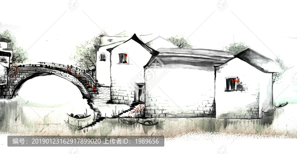 水墨江南