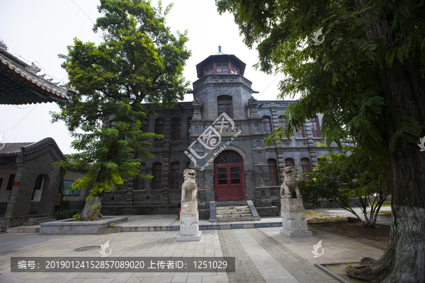 保定古莲花池直隶图书馆