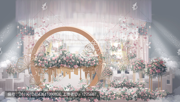 白粉婚禮儀式區(qū)