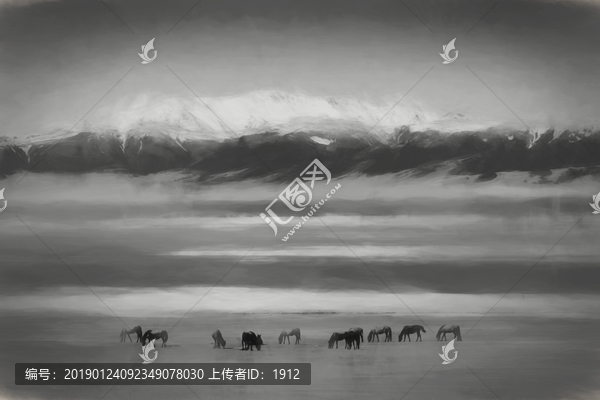 牧馬天山下