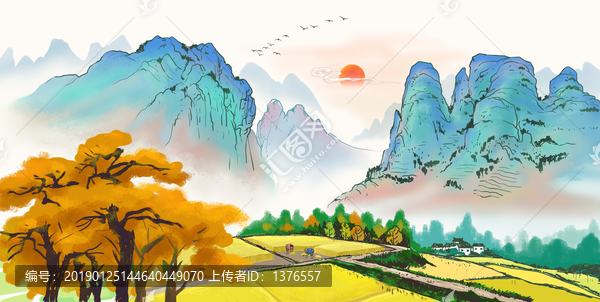 秋天豐收