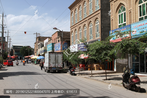 新疆喀什城市街道