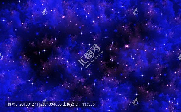 藍色星空