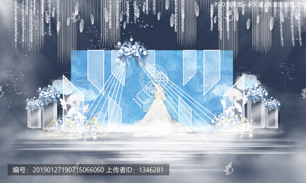 冰雪婚禮迎賓區(qū)