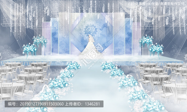 粉紫婚禮