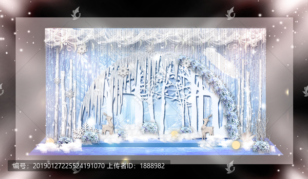 冰雪主題婚禮