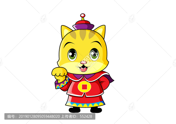 招財(cái)貓卡通設(shè)計(jì)