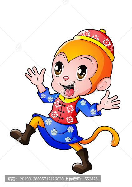 小猴子卡通設(shè)計