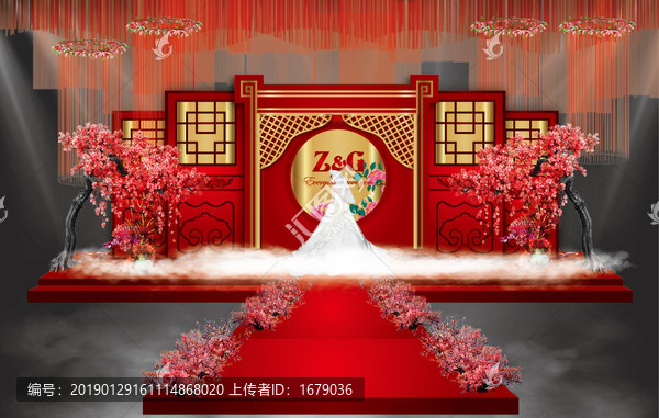 紅色中式婚禮