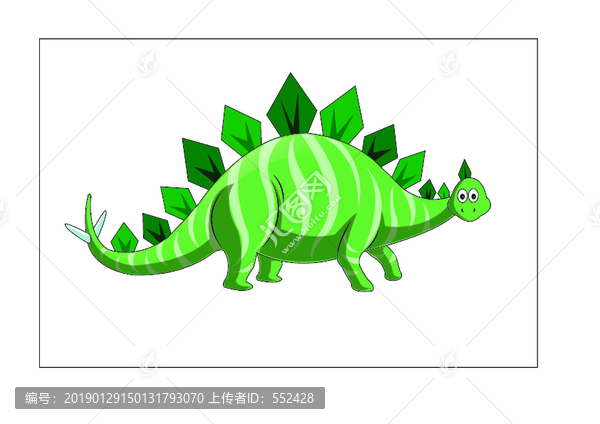 劍龍卡通設(shè)計(jì)