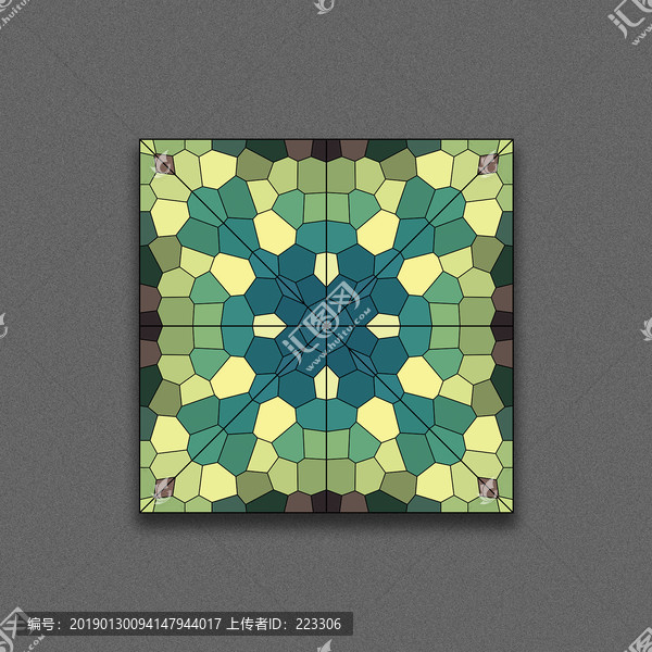 染色玻璃