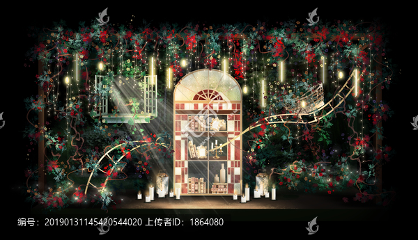 歐式紅金色莊園風(fēng)婚禮設(shè)計(jì)