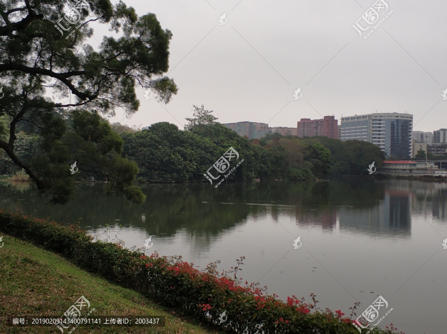 流花湖公园景观