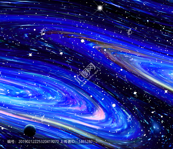 夢幻星空漩渦軟膜