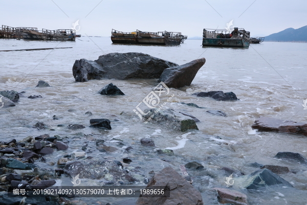 霞浦渔船风光