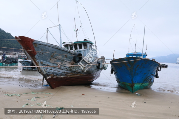 霞浦渔船风光