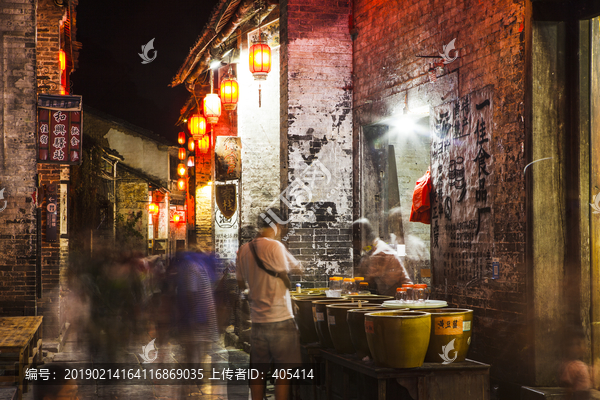 贺州黄姚古镇夜景