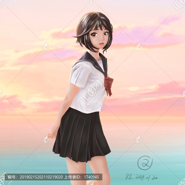 動(dòng)漫少女