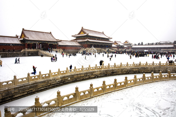 故宫雪景